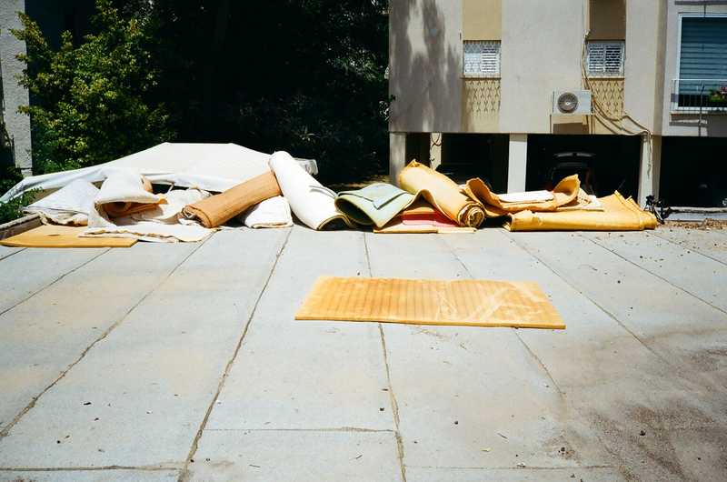 Autopia carpet installation. Tel Aviv, Israel August 2018